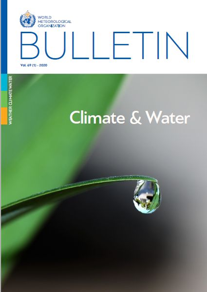okładka Biuletynu WMO Climate & Water