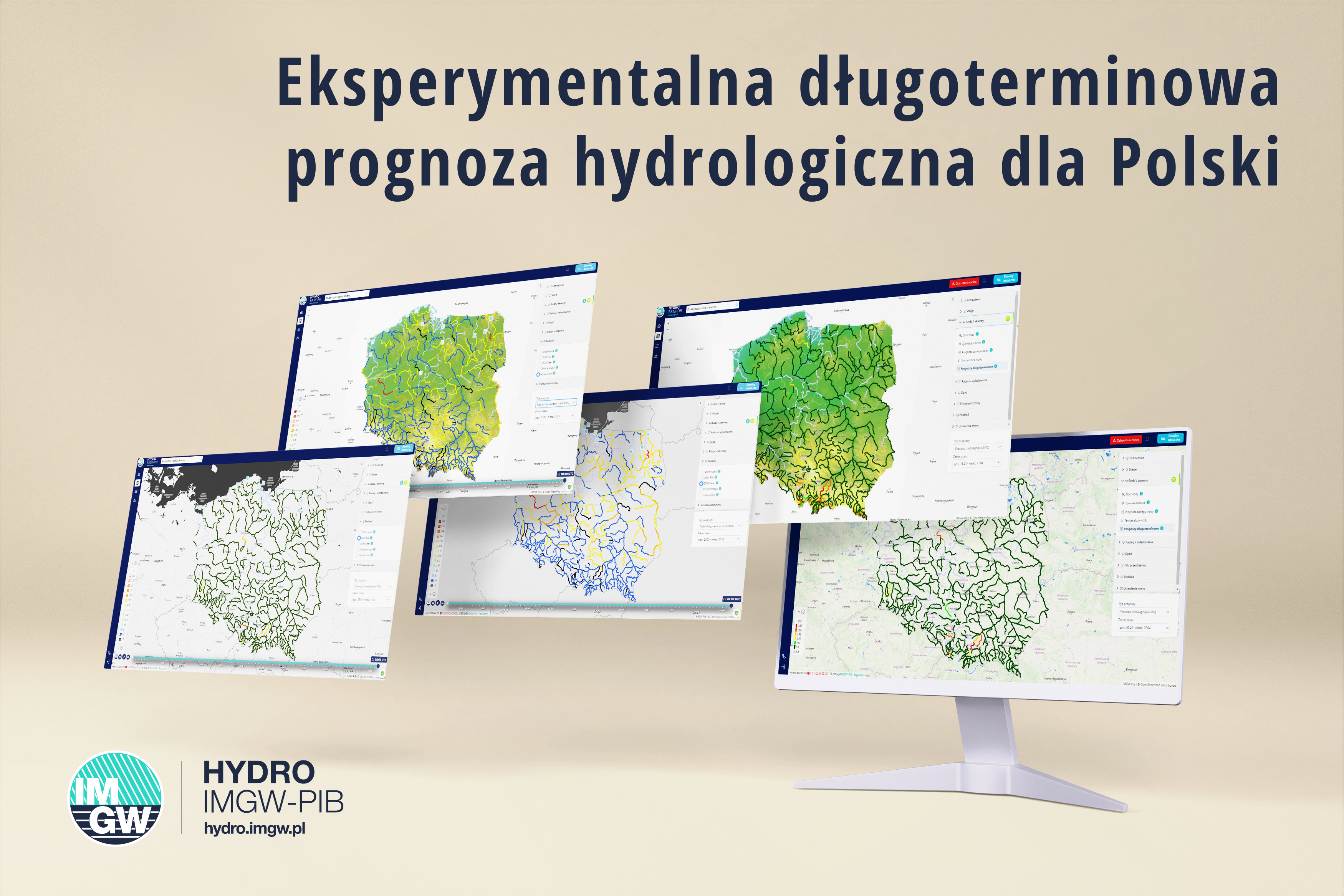 Eksperymentalna długoterminowa prognoza hydrologiczna dla Polski