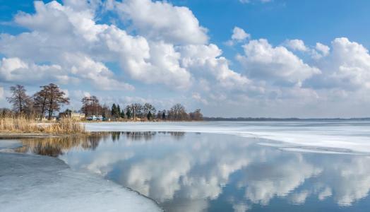 Nad jeziorem Niegocin | Fot. Mateusz Zamajtys, IMGW-PIB