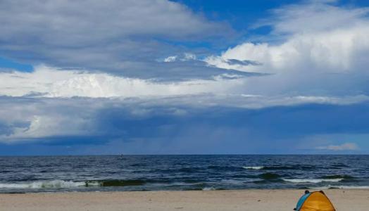 Plaża w Krynicy Morskiej, Fot. Izabela Adrian | IMGW-PIB