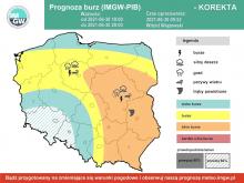 meteo.imgw.pl - prognoza i monitoring burz